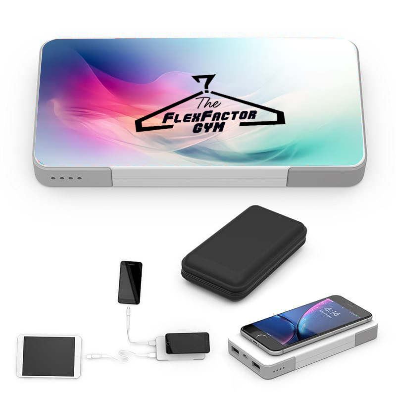 Portable Wireless Charger with Dual USB Ports