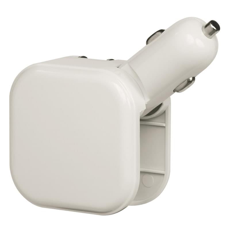 Duo UL Listed Portable Car Charger with Custom Box