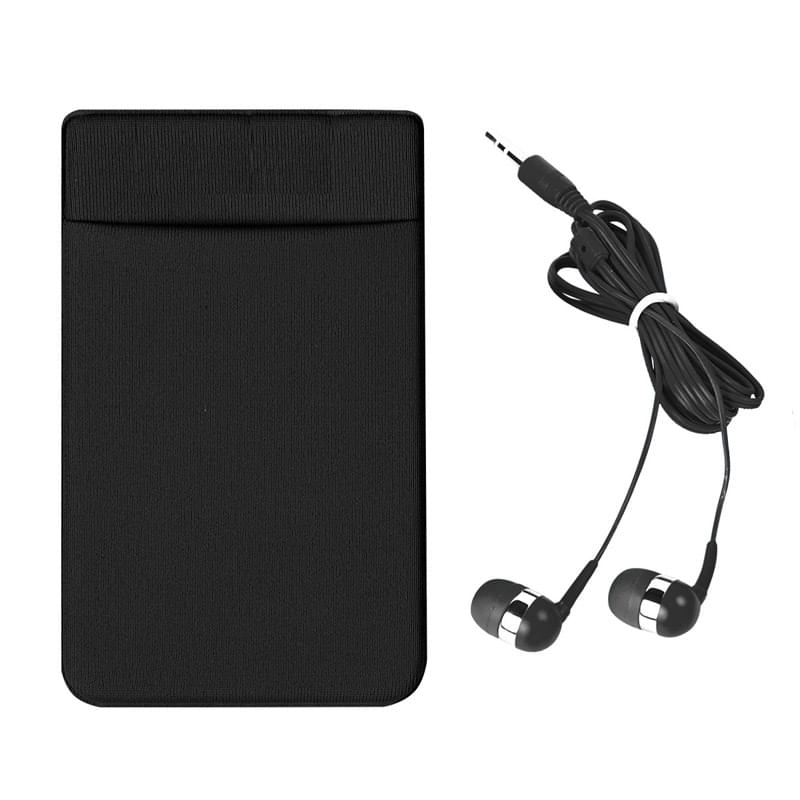 Attachable Card and Earpiece Holder 5
