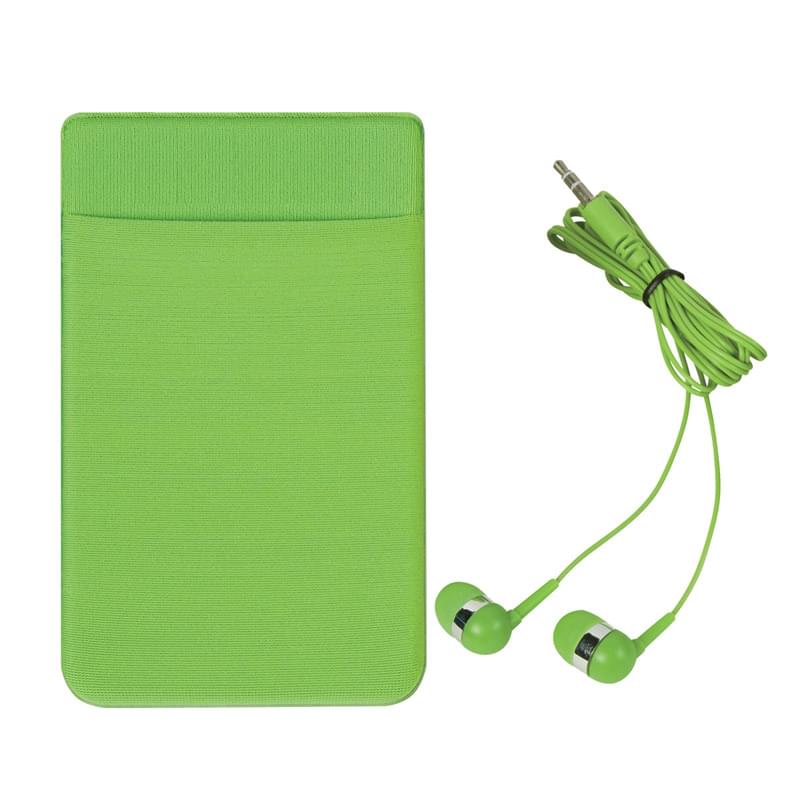 Attachable Card and Earpiece Holder 7