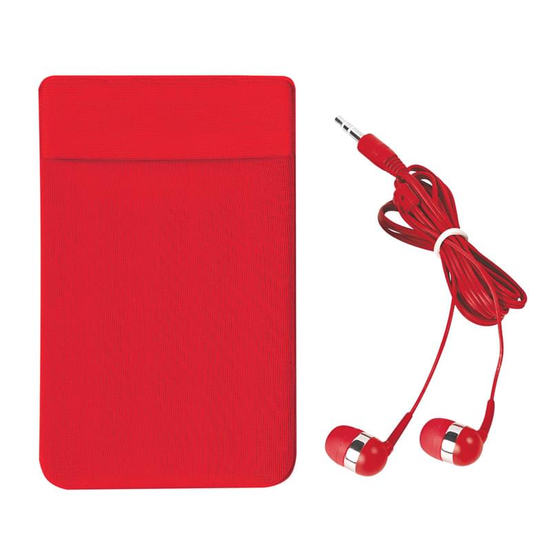Attachable Card and Earpiece Holder 3