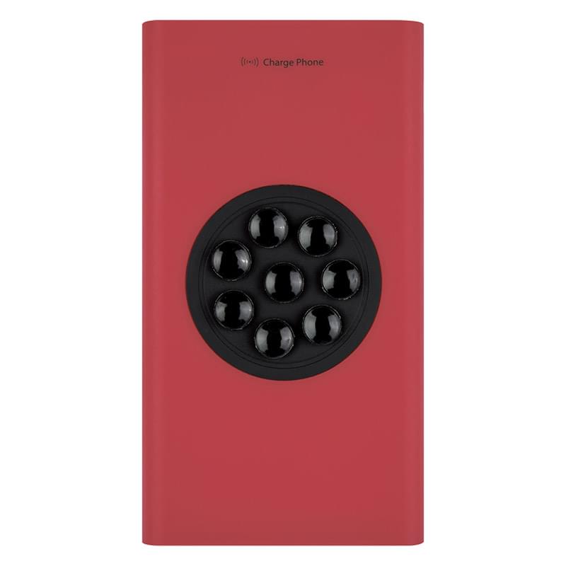 Compact Wireless-Charging Power Bank with Suction Cups 9