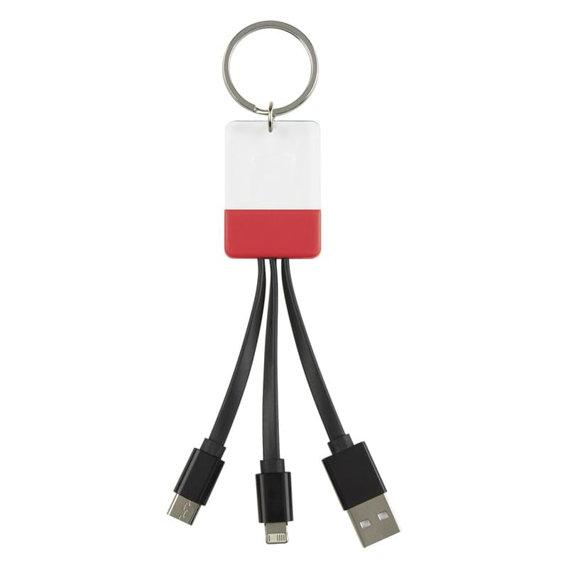 Multi-purpose Mobile Cable with Key Ring