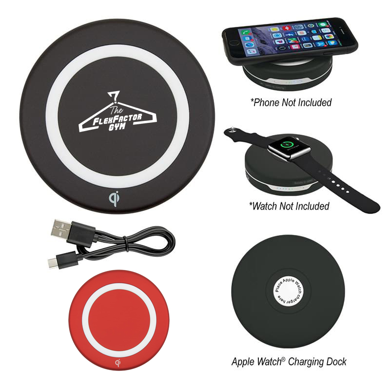 Portable Wireless Mobile and Apple Watch Charging Pad