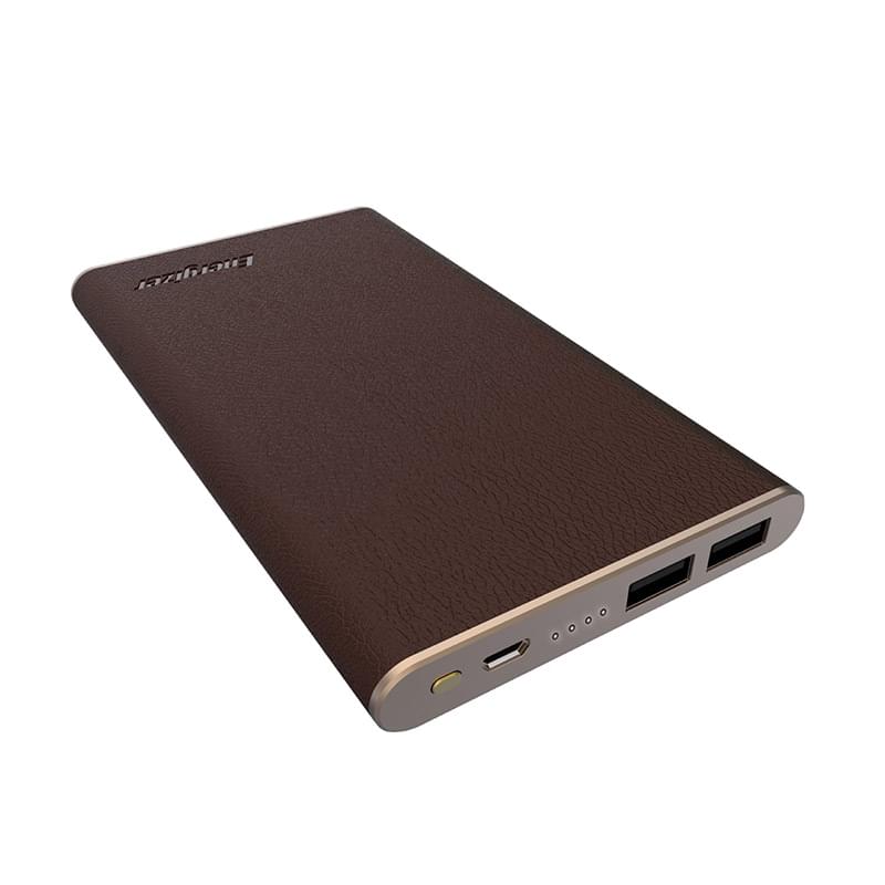Portable Energizer® Leather-Designed Power Bank 3