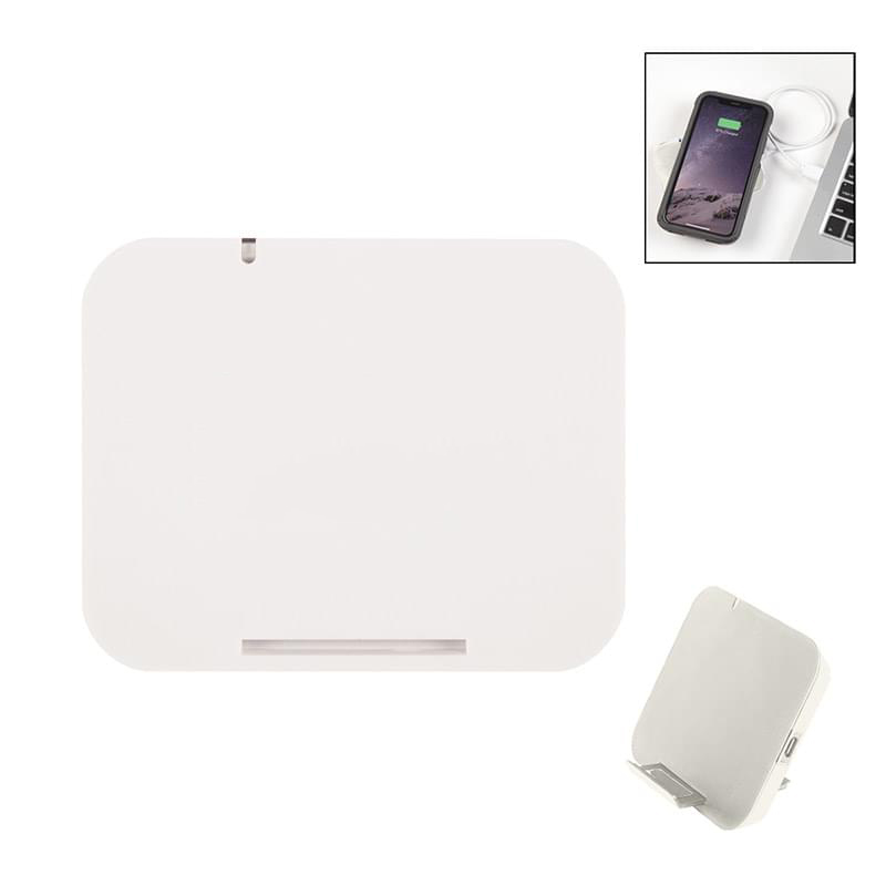 Wireless Charger Pad with Built-In Stand