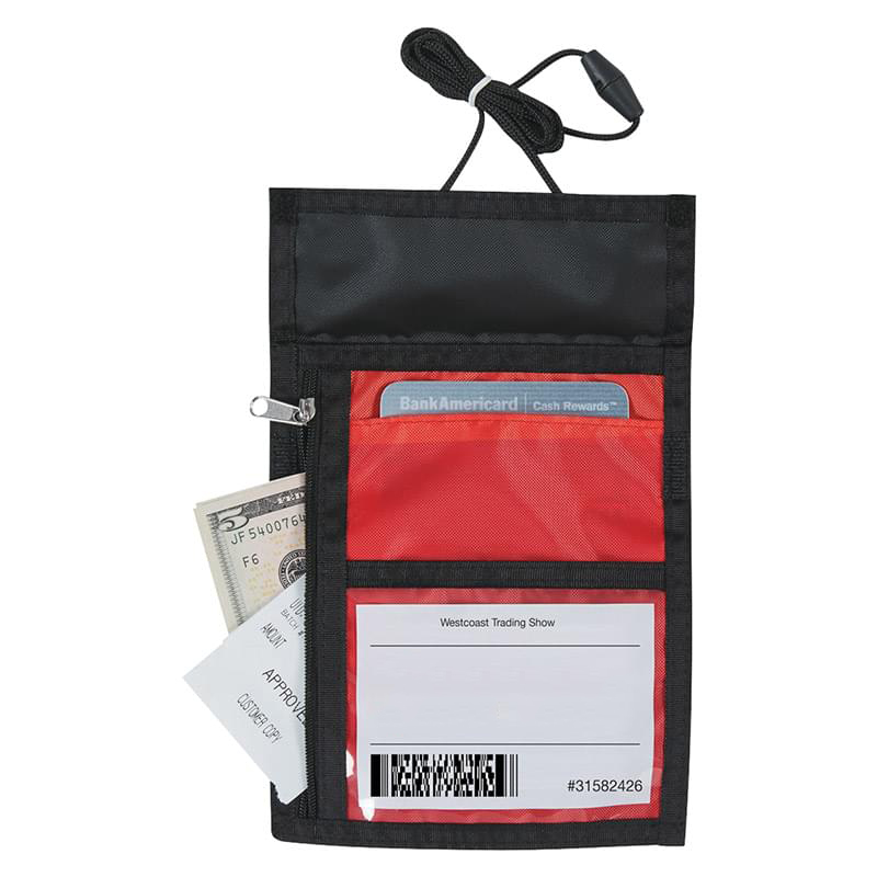 Neck Wallet Badge Holder 2
