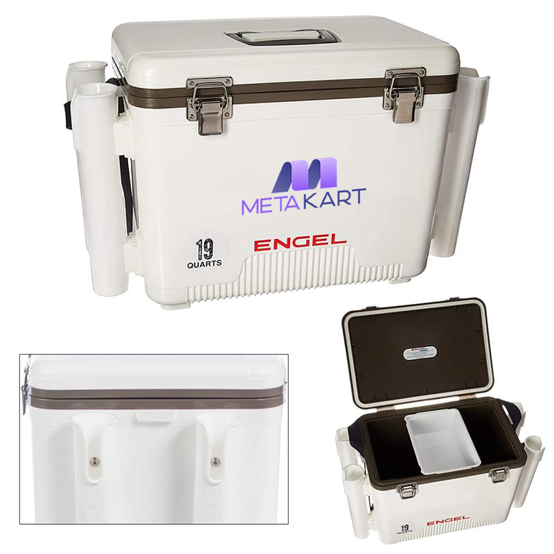 19 Qt. Medium Engel® Cooler With Rod Holders