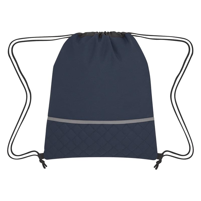 Quilted Drawstring Polyester Bag 4