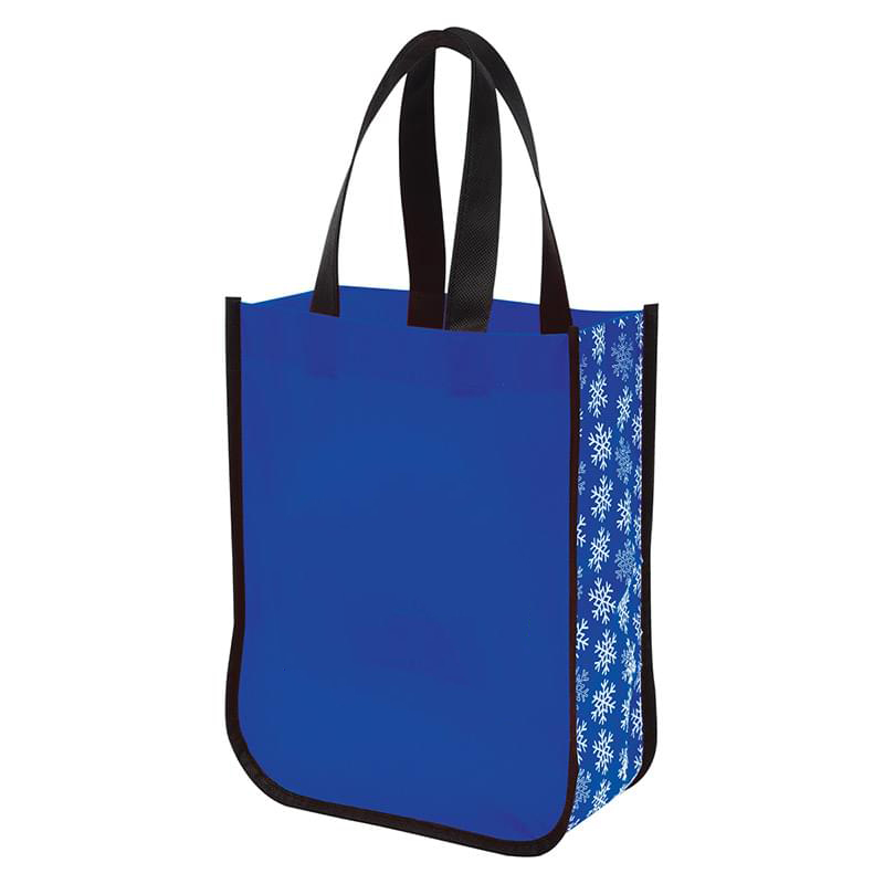 Snow Flurry Laminated Non-Woven Tote Bag 7