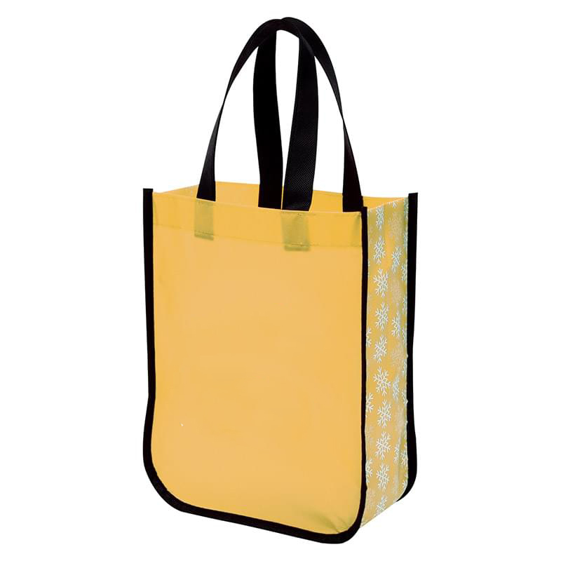 Snow Flurry Laminated Non-Woven Tote Bag 2