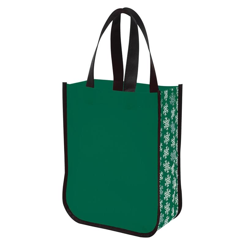 Snow Flurry Laminated Non-Woven Tote Bag 4
