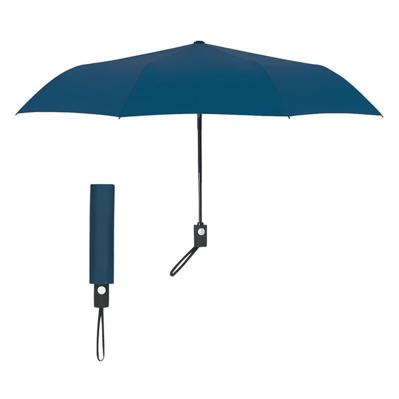 43" Foldable Umbrella with Rubberized Handle