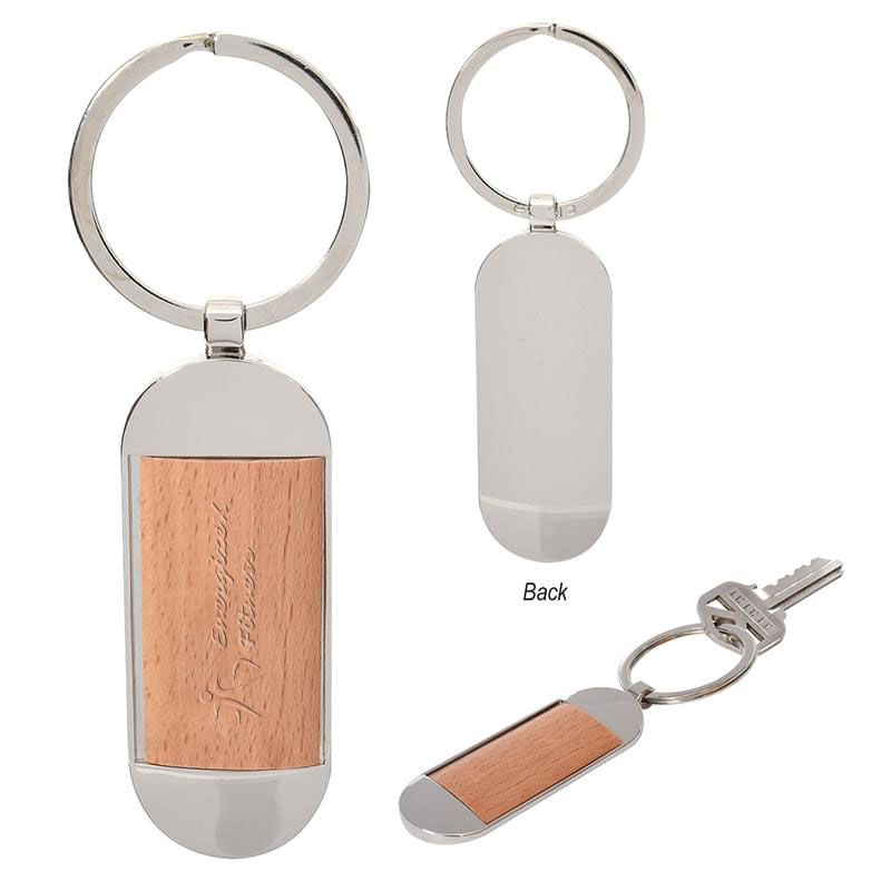 Block-Mirrored Key Chain 3