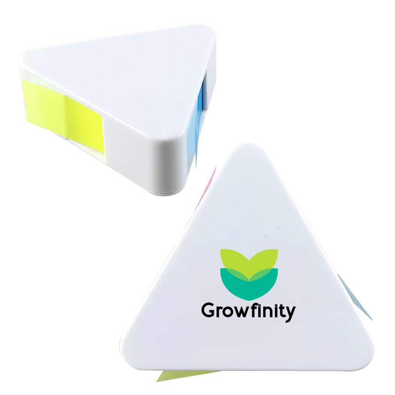 Sticky Notes In Triangle Case