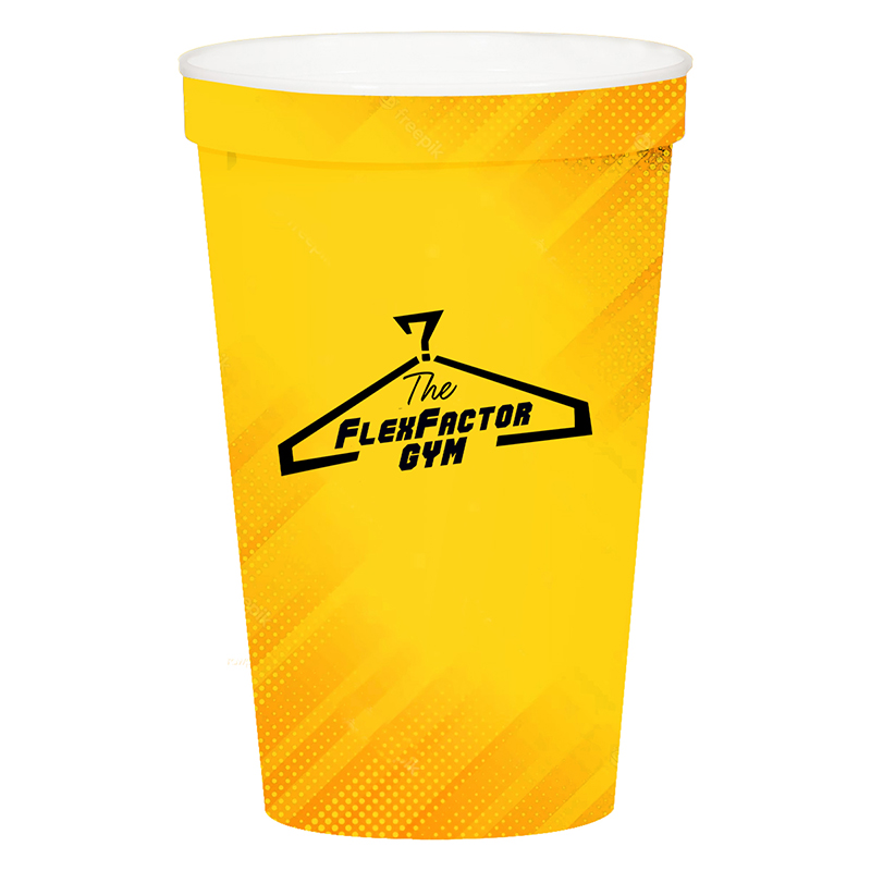 12 Oz. Full Color Stadium Cup