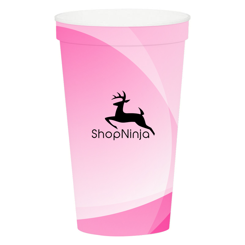22 Oz. Full Color Stadium Cup