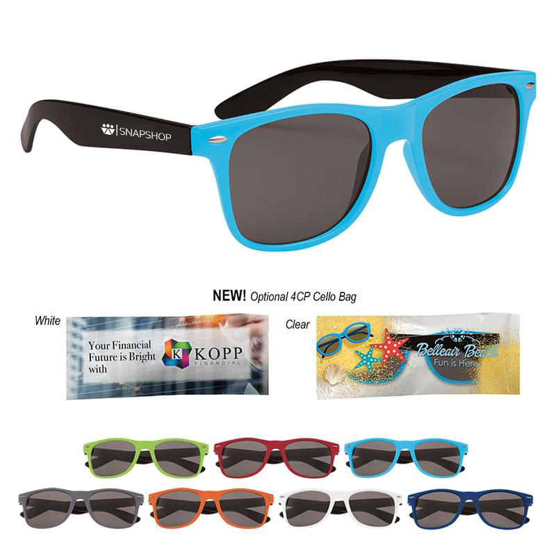 Two-Tone Valencia Malibu Sunglasses