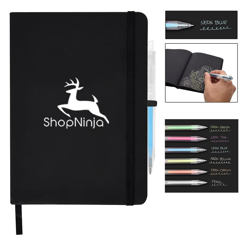 Neon Dreams Journal & Delia Gel Pen