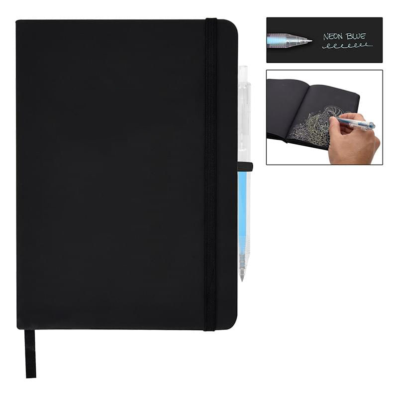 Neon Dreams Journal & Delia Gel Pen