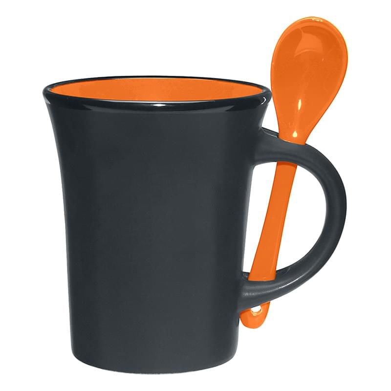 8 Oz. Ceramic Spooner Mug 3