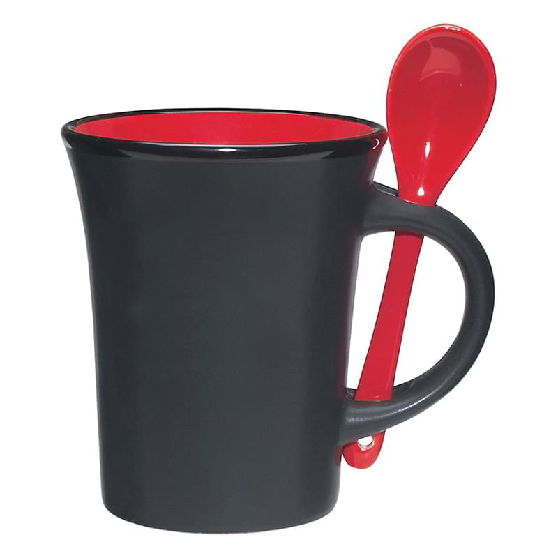 8 Oz. Ceramic Spooner Mug 7
