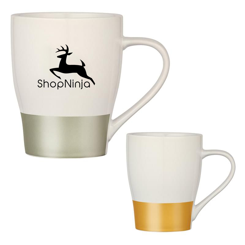 16 Oz. Metallic Stripe Mug