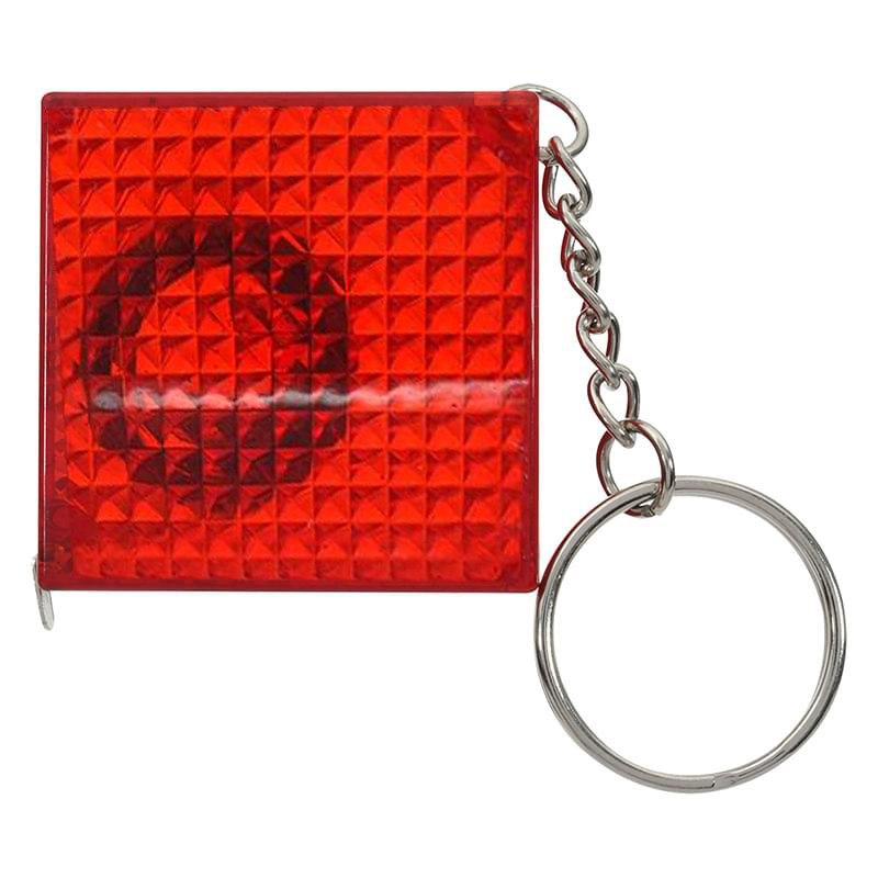 Reflective Tape Measure Key Chain 3
