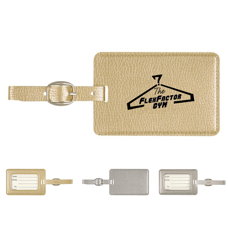 Metallic Luggage Tag