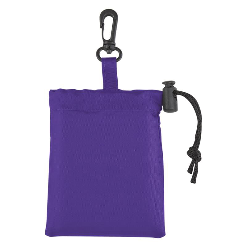Plastic polymer sleeved poncho in case 6