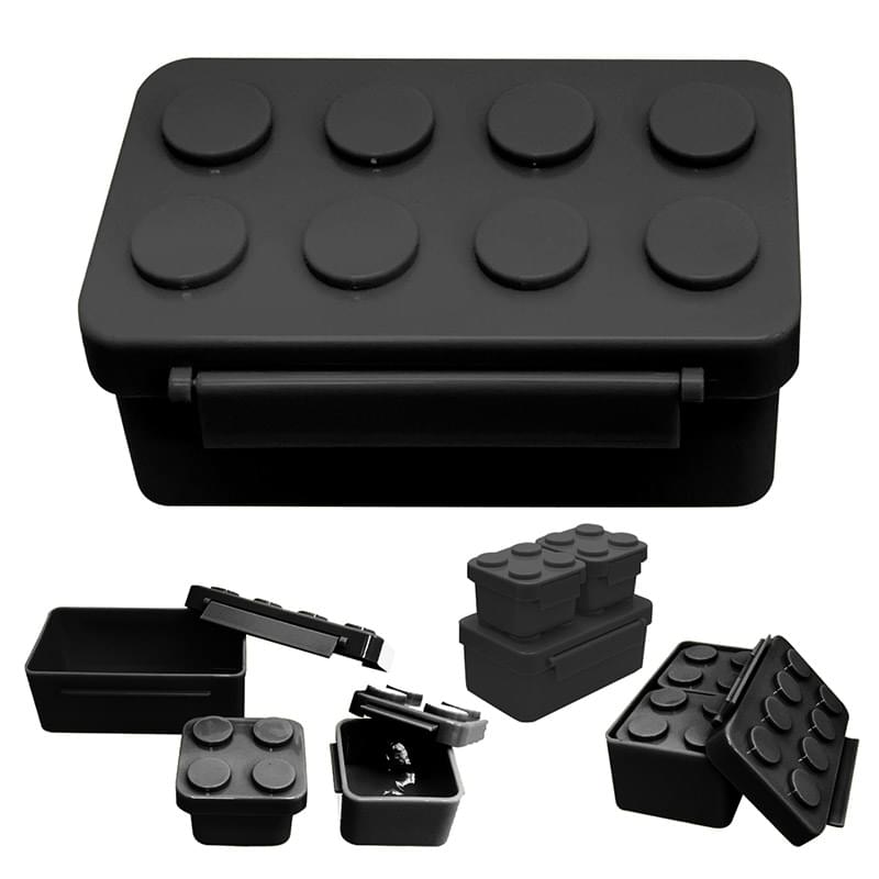 Building Blocks Stackable Lunch Containers 4