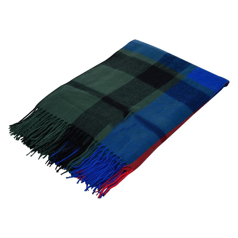 Fringe-Designed Throw Blanket