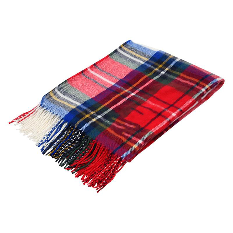 Fringe-Designed Throw Blanket 2