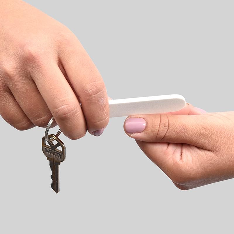 Travel Size Nail File With Key Ring 3