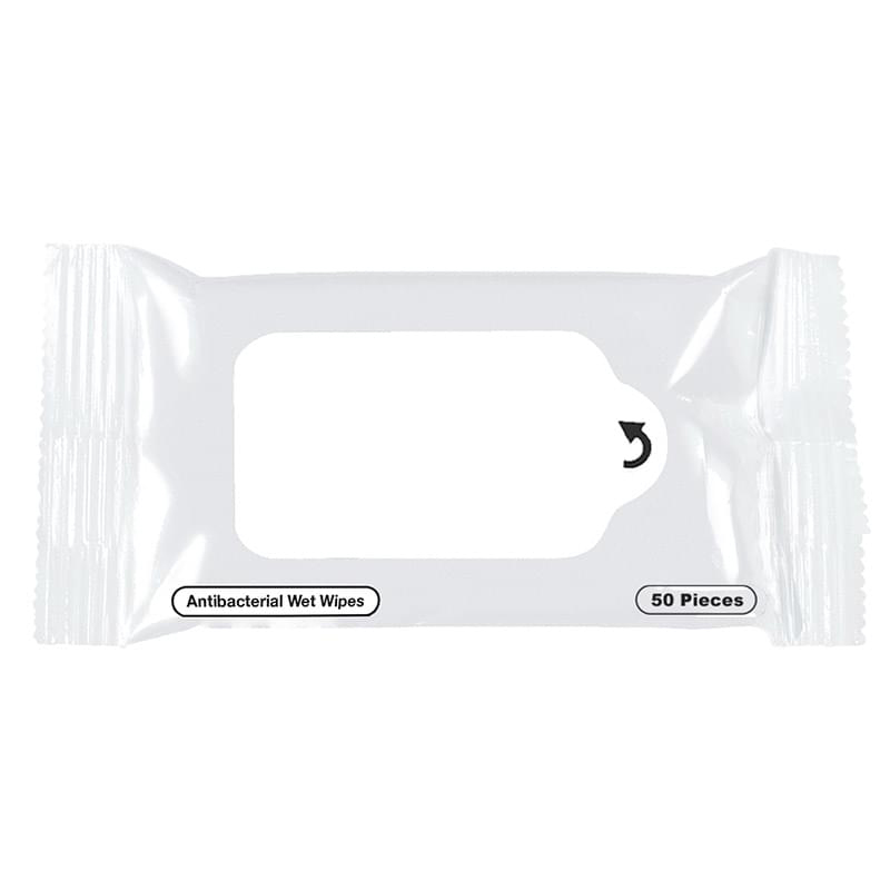 50 Count Anti-Bacterial Wet Wipes 2
