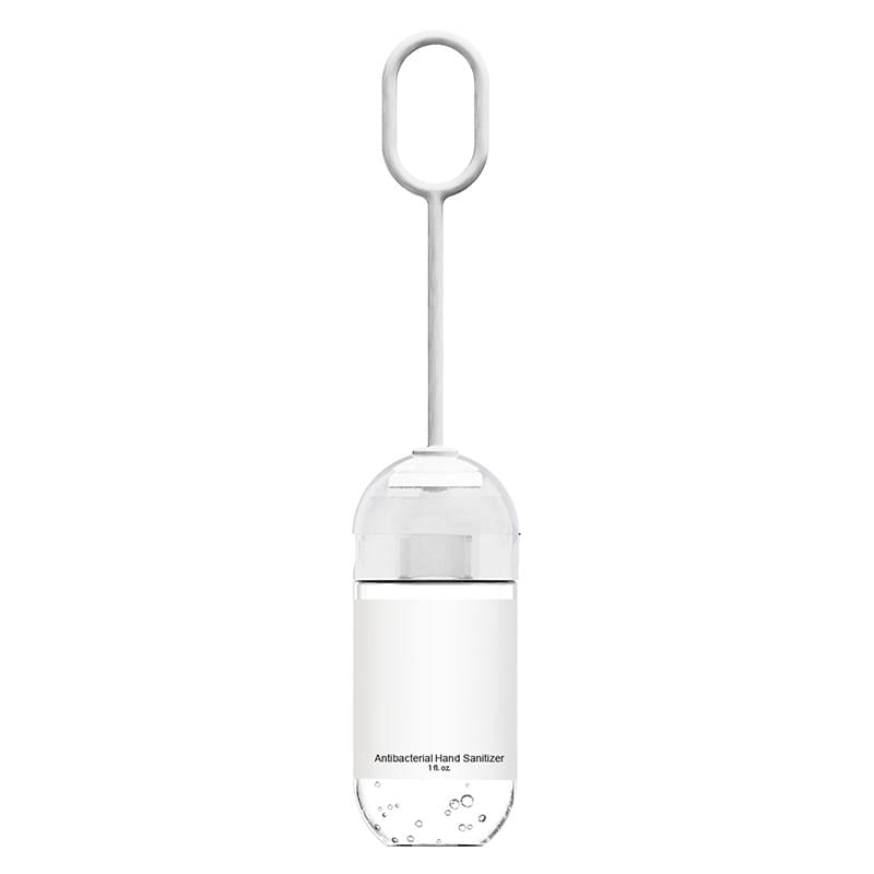 1 Oz. Hand Sanitizer With Silicone Loop