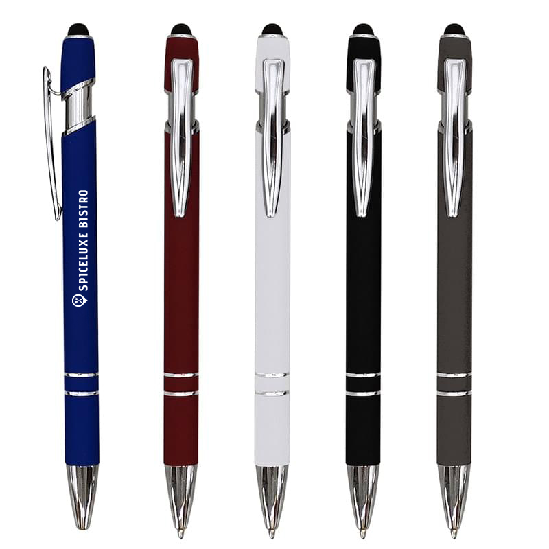 Incline Stylus Pen With Antimicrobial Additive