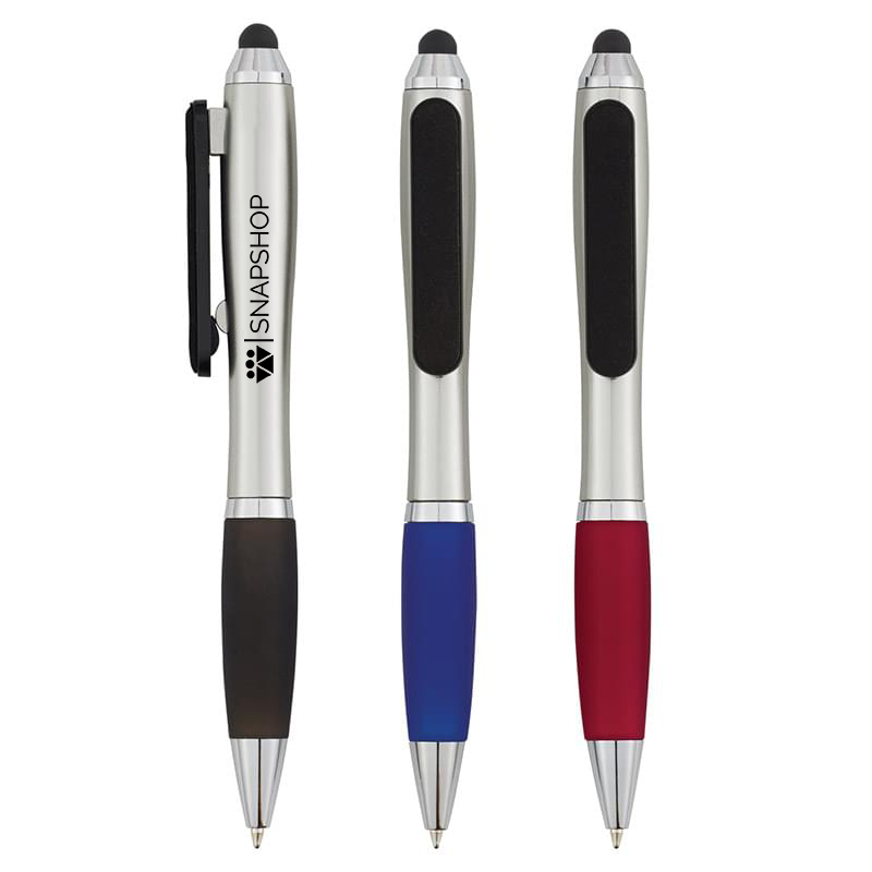 Sleek Screen-Cleaning Stylus Pen