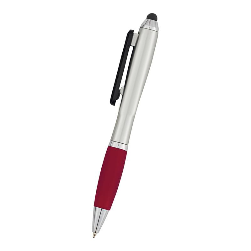 Sleek Screen-Cleaning Stylus Pen