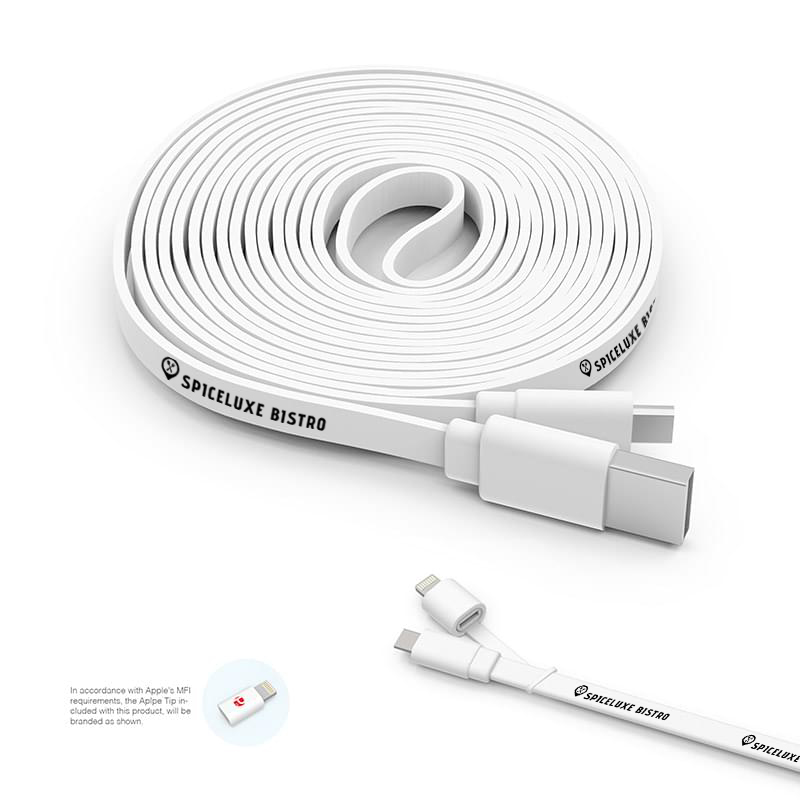 Branded Double-Tipped 10 Foot Cord 2