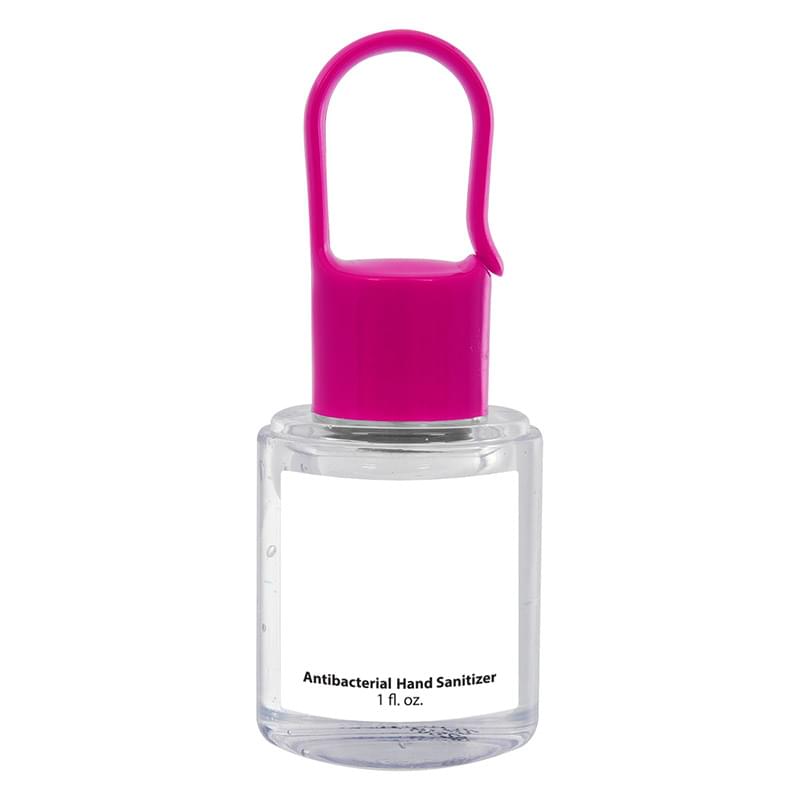 1 OZ. HAND SANITIZER WITH CARABINER CAP 5
