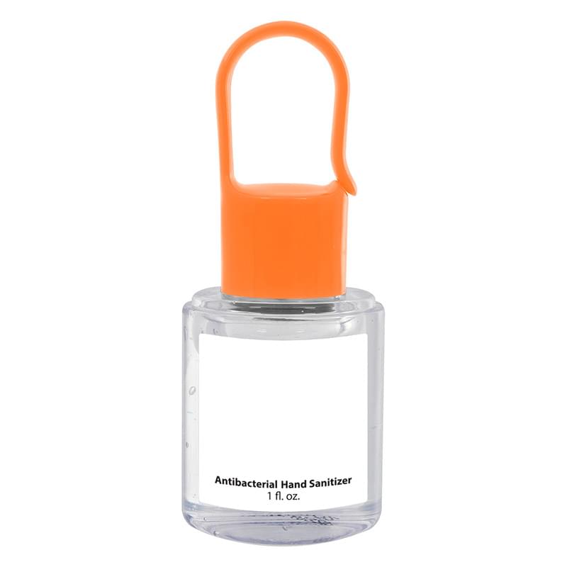 1 OZ. HAND SANITIZER WITH CARABINER CAP 6