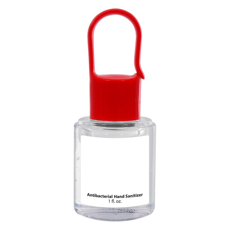 1 OZ. HAND SANITIZER WITH CARABINER CAP