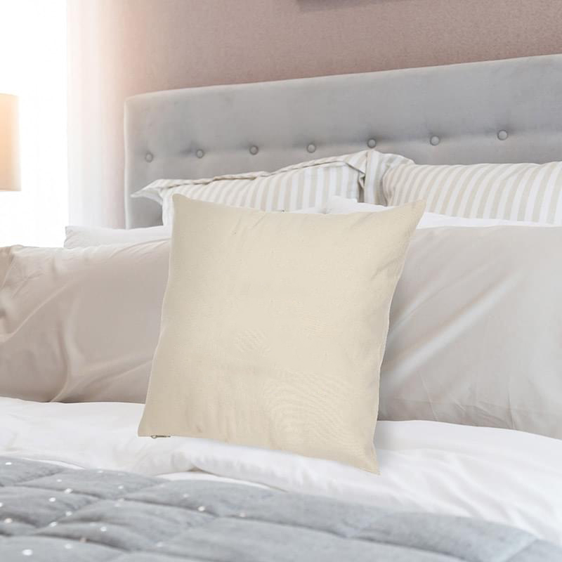 16" x 16" Cotton Canvas Pillow Case 2