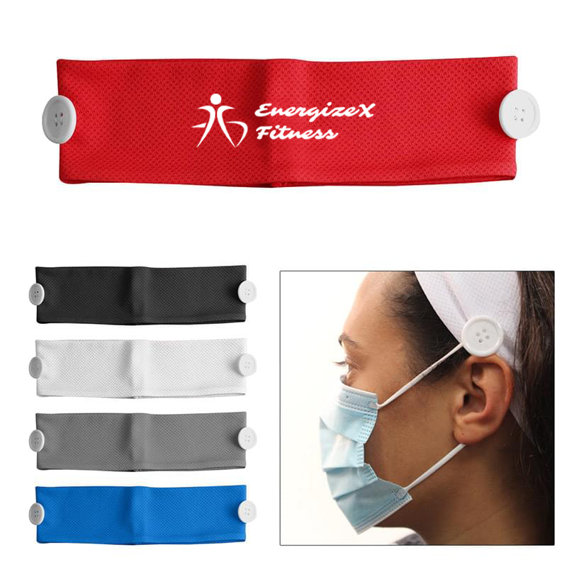 COOLING HEADBAND FACE MASK HOLDER
