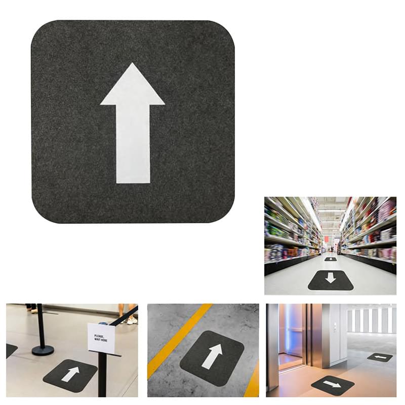 17" X 17" Directional Floor Mat