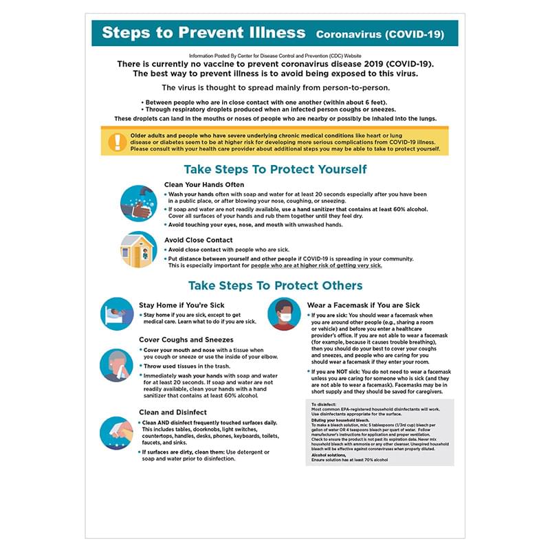 6" X 8" Health And Wellness Wall Sign