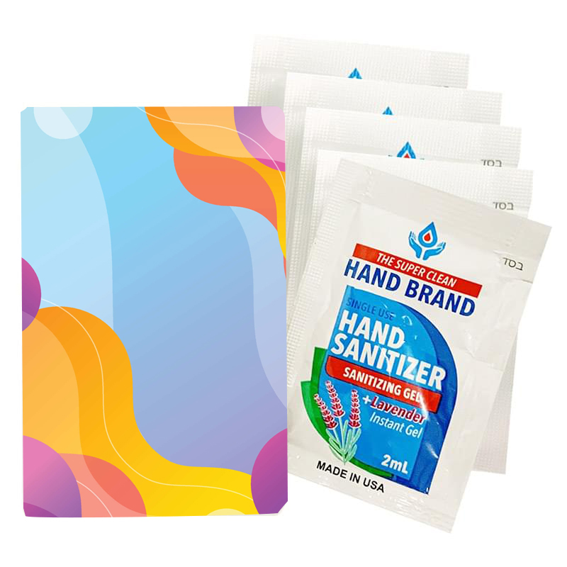 5-Pack Gel Sanitizers With Custom Pack 2