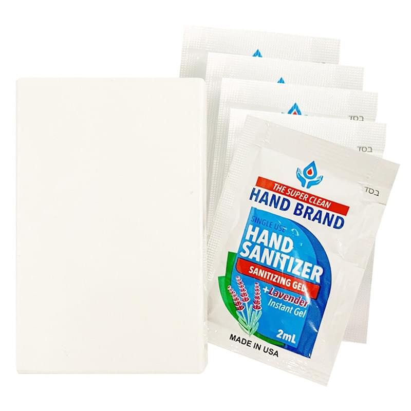 5-Pack Gel Sanitizers With Custom Pack 3