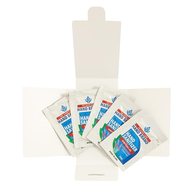 5-Pack Gel Sanitizers With Custom Pack 4